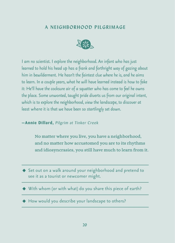 Afoot and Lighthearted: A Journal for Mindful Walking - Freshie & Zero