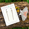 stem earrings - Freshie & Zero Studio Shop