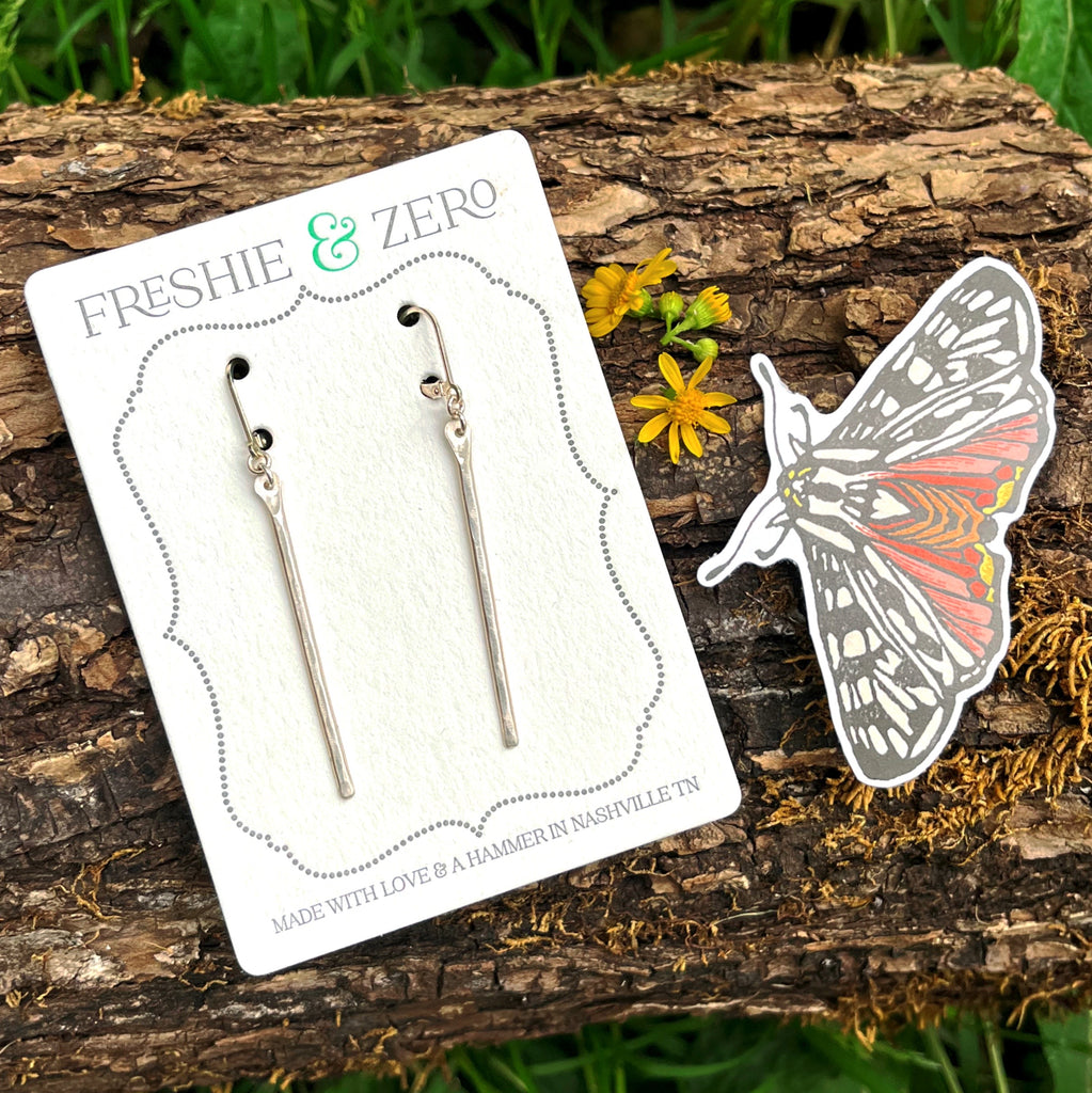 stem earrings - Freshie & Zero Studio Shop
