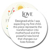 love necklace - mother of two - Freshie & Zero Studio Shop