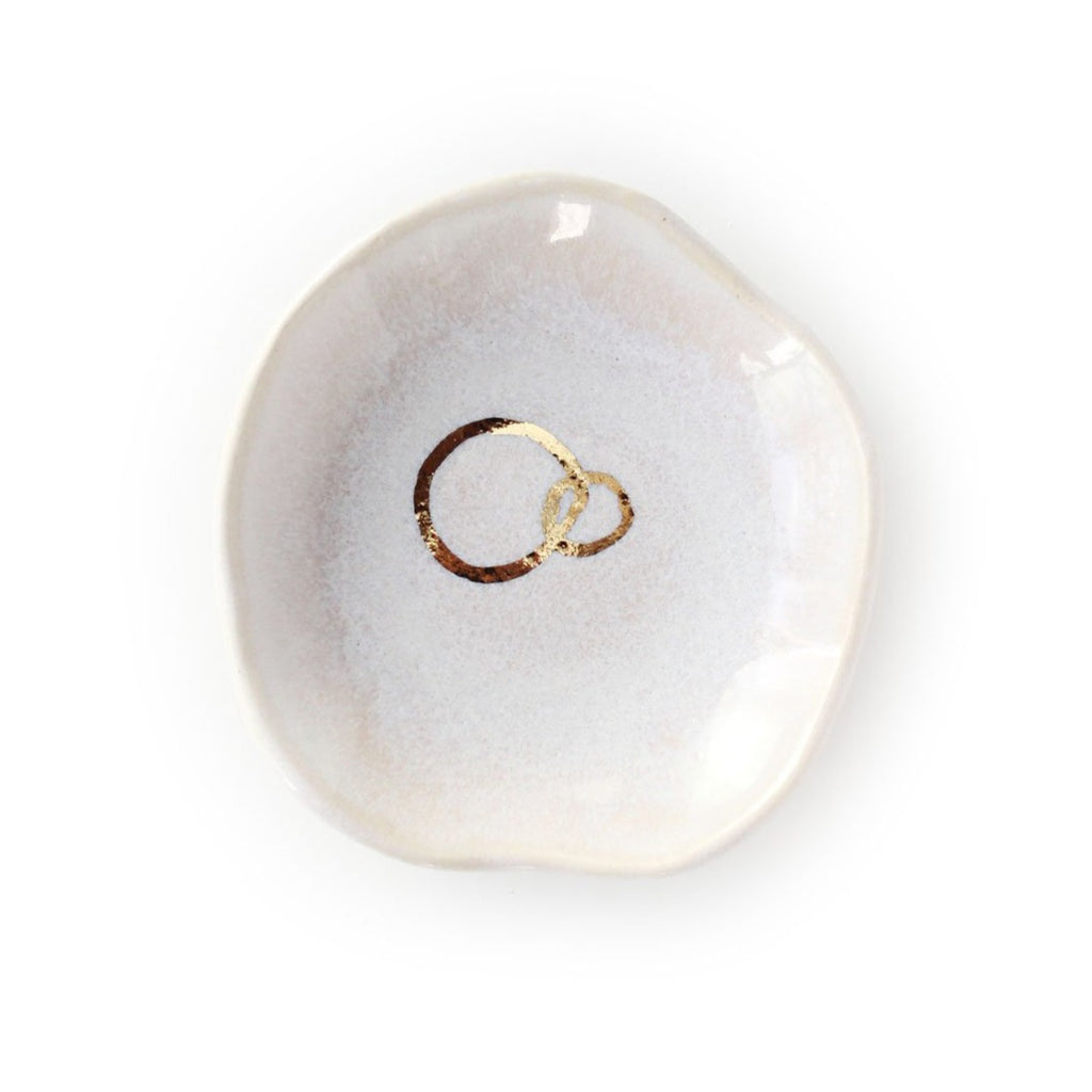 Ceramic Trinket Tray - Links of Love - Freshie & Zero
