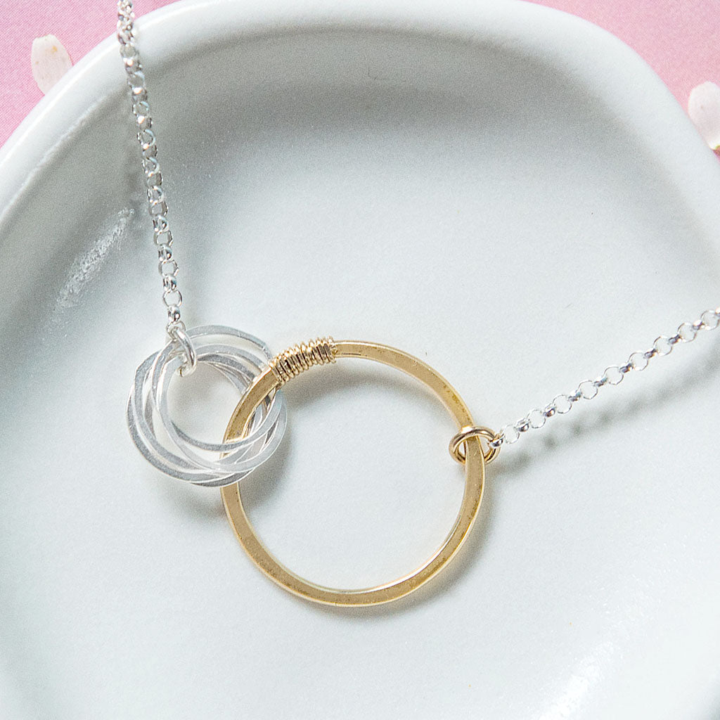 love necklace - mother of five - Freshie & Zero