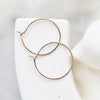 minimal hoops - medium circles - Freshie & Zero