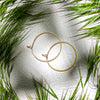 minimal hoops - small circles - Freshie & Zero Studio Shop