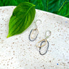 mixed flame earrings - Freshie & Zero Studio Shop