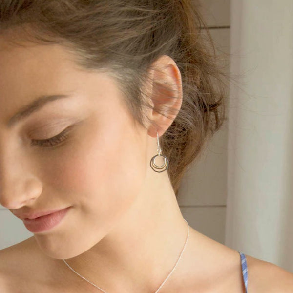 mixed mini caldera earrings - Freshie & Zero Studio Shop