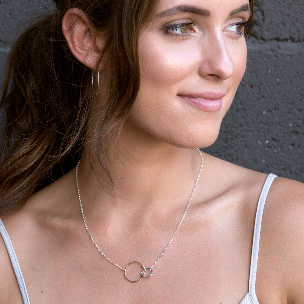 love necklace - mother of two - Freshie & Zero