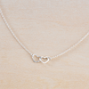 two tiny hearts necklace - Freshie & Zero