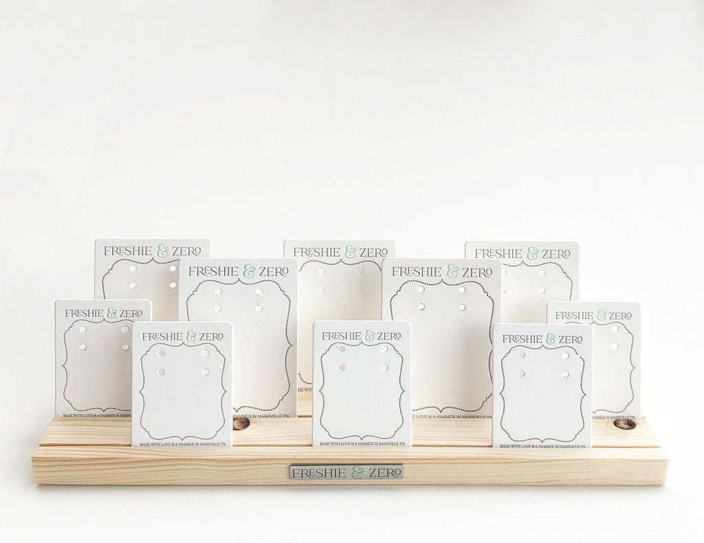 Essential Earring Card Display - Freshie & Zero
