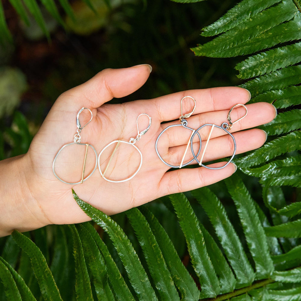 Night Optimist Earrings - Freshie & Zero Studio Shop