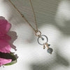 Portico Labradorite Mixed Gold Chains Necklace - Freshie & Zero Studio Shop