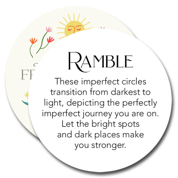 ramble necklace - life's journey - Freshie & Zero Studio Shop