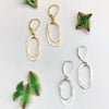 simple flame earrings - Freshie & Zero Studio Shop