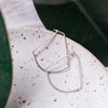 minimal hoops - fan - Freshie & Zero Studio Shop