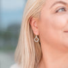 mini simple caldera earrings - Freshie & Zero Studio Shop